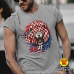 HRVATSKA v27 majica s natpisom 00931 crna
