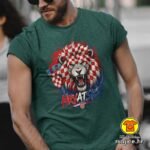 HRVATSKA v27 majica s natpisom 00931 crna