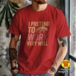 I PRETEND TO WORK VERY WELL majica s natpisom 00850 crna