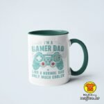 I`M A GAMER DAD v2 šalica s natpisom 0874