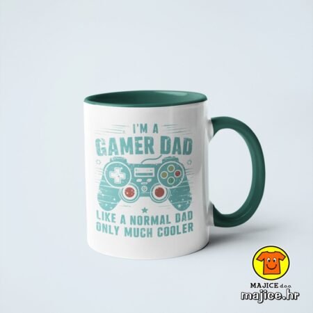 I`M A GAMER DAD v2 šalica s natpisom 0874