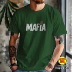 MAFIA majica s natpisom 00854 crna