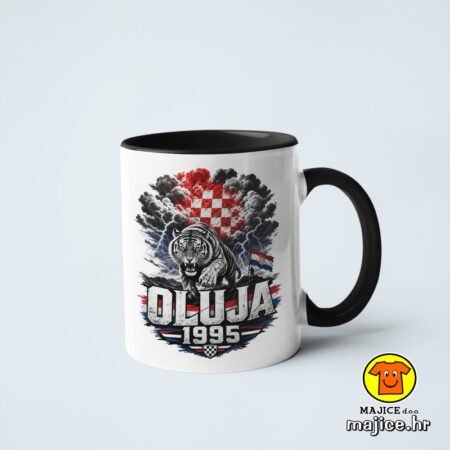 OLUJA 1995 TIGAR v4 šalica s natpisom 0850
