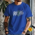 REBEL majica s natpisom 00852 crna