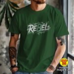 REBEL majica s natpisom 00852 crna