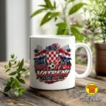 VATRENI HRVATSKA v1 šalica s natpisom 0831